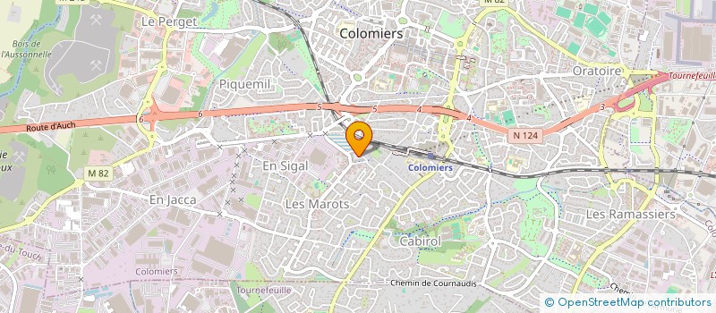 localisation de l'entreprise MONSIEUR MOHAMED SAAIDI à COLOMIERS