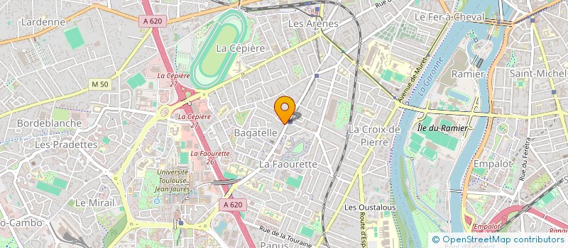 localisation de l'entreprise MONSIEUR MOHAMED SAAOUDI à TOULOUSE