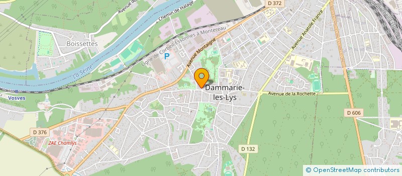localisation de l'entreprise MONSIEUR MOHAMED SABBA à DAMMARIE-LES-LYS