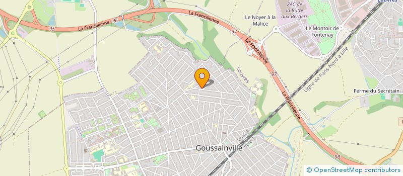 localisation de l'entreprise MONSIEUR MOHAMED SABIHA  CARRIERES-SOUS-POISSY