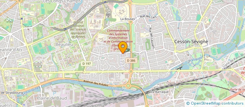 localisation de l'entreprise MONSIEUR MOHAMED SABR  CESSON-SEVIGNE