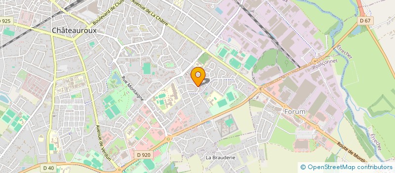localisation de l'entreprise MONSIEUR MOHAMED SACI à CHATEAUROUX