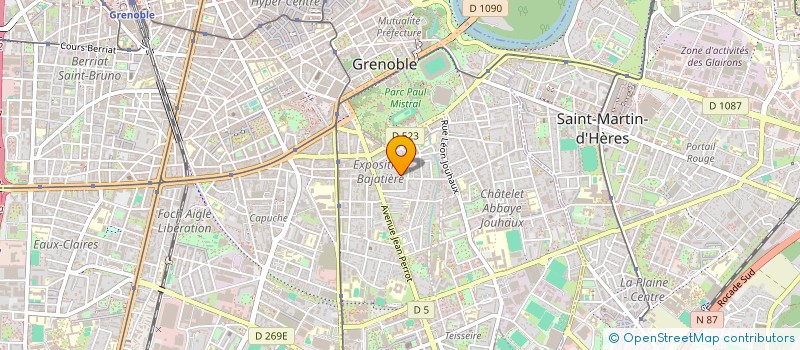 localisation de l'entreprise MONSIEUR MOHAMED SACKO  GRENOBLE