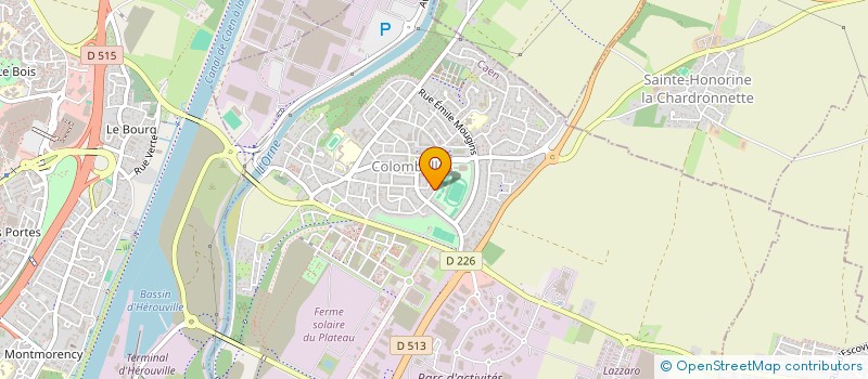 localisation de l'entreprise MONSIEUR MOHAMED-SADDAK ZIRAR  COLOMBELLES