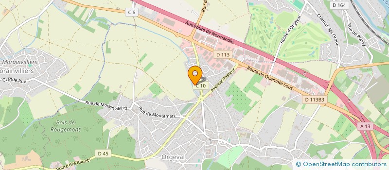 localisation de l'entreprise MONSIEUR MOHAMED SADEK à ORGEVAL