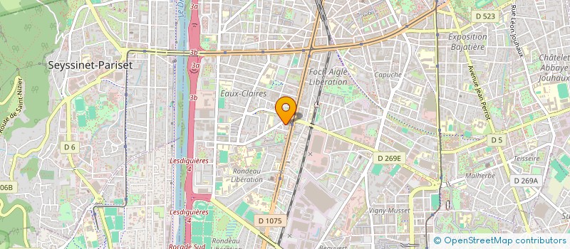 localisation de l'entreprise MONSIEUR MOHAMED SADGUI à GRENOBLE