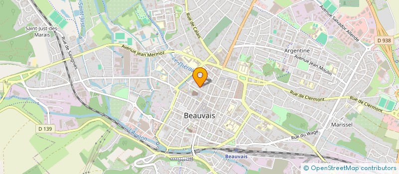 localisation de l'entreprise MONSIEUR MOHAMED SADKI  BEAUVAIS