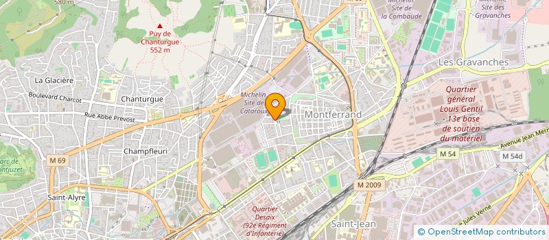 localisation de l'entreprise MONSIEUR MOHAMED SADOK  CLERMONT-FERRAND