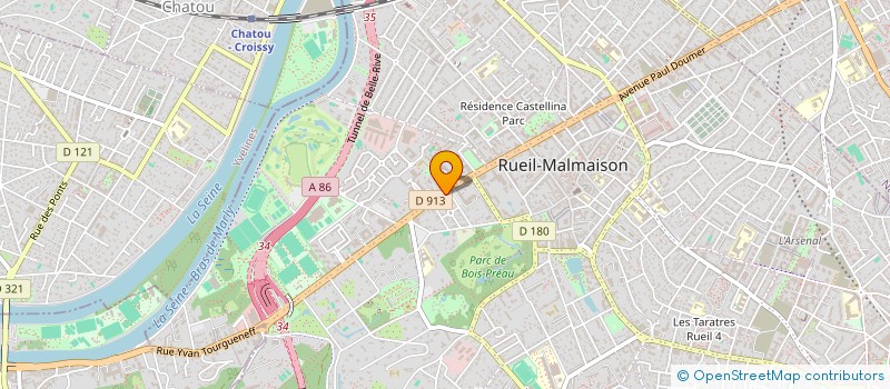 localisation de l'entreprise MONSIEUR MOHAMED SAFI à RUEIL-MALMAISON