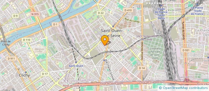 localisation de l'entreprise MONSIEUR MOHAMED SAHBI LANDOLSI à SAINT-OUEN-SUR-SEINE