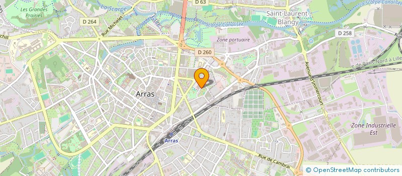 localisation de l'entreprise MONSIEUR MOHAMED SAHL AHMED à ARRAS