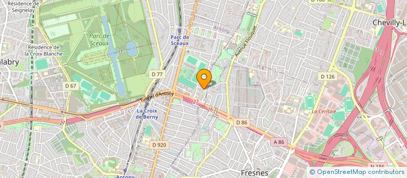 localisation de l'entreprise MONSIEUR MOHAMED SAHLI à ANTONY