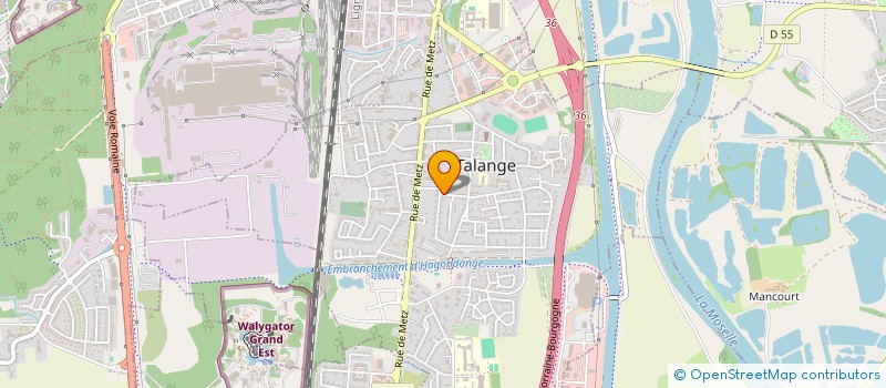 localisation de l'entreprise MONSIEUR MOHAMED SAHNOUNE  TALANGE