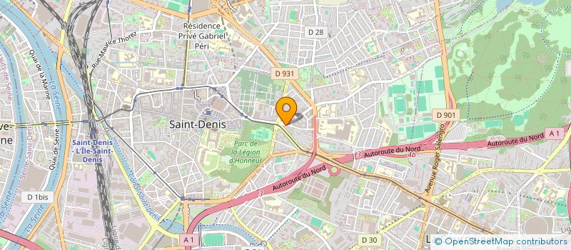 localisation de l'entreprise MONSIEUR MOHAMED SAHNOUNE à SAINT-DENIS