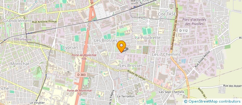 localisation de l'entreprise MONSIEUR MOHAMED SAHOUANE  VILLEURBANNE