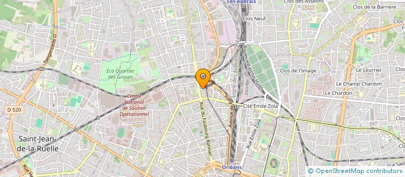 localisation de l'entreprise MONSIEUR MOHAMED SAHRAOUI à ORLEANS