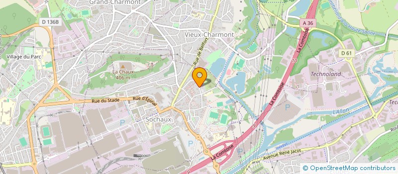 localisation de l'entreprise MONSIEUR MOHAMED SAI  SOCHAUX