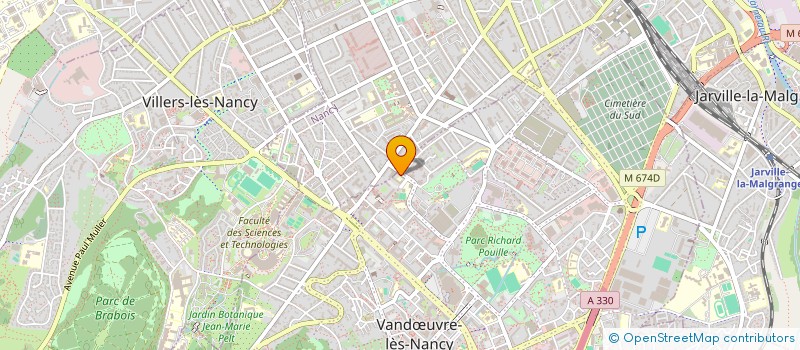 localisation de l'entreprise MONSIEUR MOHAMED SAIB  VANDUVRE-LES-NANCY