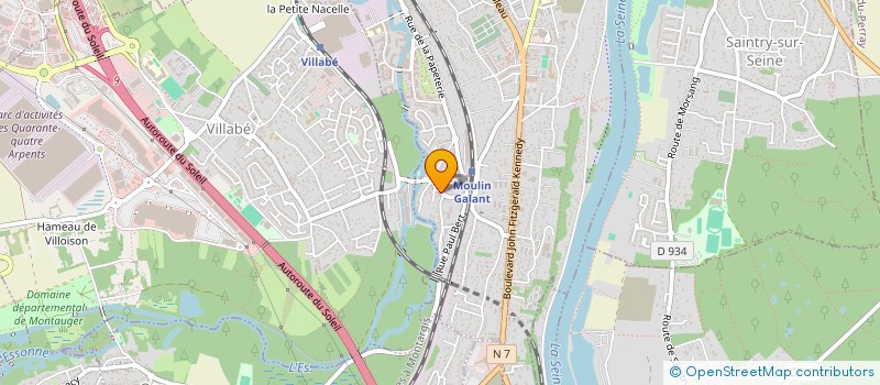 localisation de l'entreprise MONSIEUR MOHAMED SAIBI à CORBEIL-ESSONNES