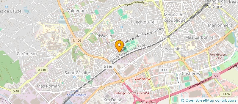 localisation de l'entreprise MONSIEUR MOHAMED SAID  NIMES