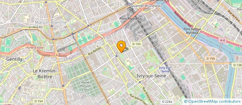 localisation de l'entreprise MONSIEUR MOHAMED-SAID AMRANI  IVRY-SUR-SEINE