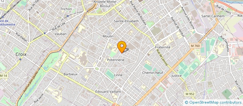 localisation de l'entreprise MONSIEUR MOHAMED-SAID DIALLO  ROUBAIX