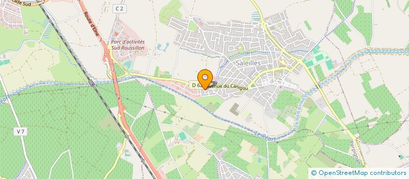localisation de l'entreprise MONSIEUR MOHAMED SAID EL MAHDAOUI à SALEILLES