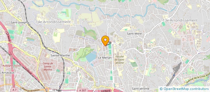localisation de l'entreprise MONSIEUR MOHAMED-SAID MERABTI à MARSEILLE