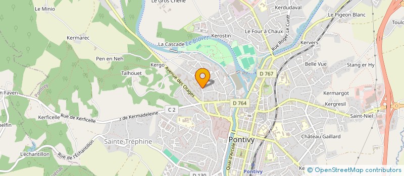 localisation de l'entreprise MONSIEUR MOHAMED SAID MVOUNA à PONTIVY