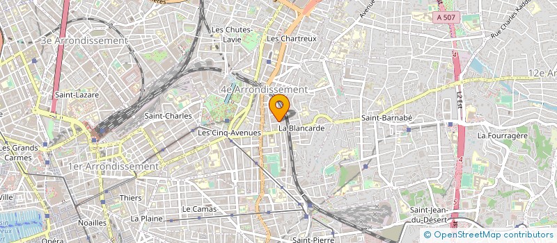 localisation de l'entreprise MONSIEUR MOHAMED SAIDAN à MARSEILLE