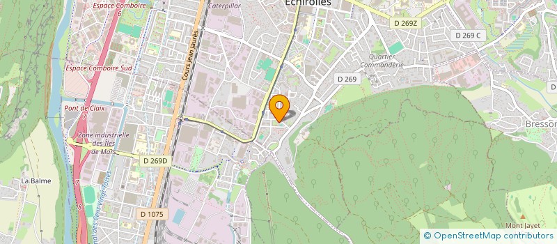 localisation de l'entreprise MONSIEUR MOHAMED SAIDI  ECHIROLLES