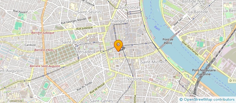 localisation de l'entreprise MONSIEUR MOHAMED SAIKE BOUBACAR  BORDEAUX