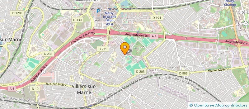 localisation de l'entreprise MONSIEUR MOHAMED SAIM  VILLIERS-SUR-MARNE