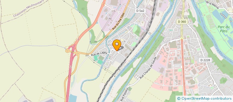 localisation de l'entreprise MONSIEUR MOHAMED SAJI  VILLENOY