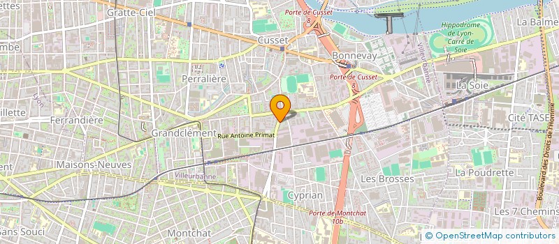 localisation de l'entreprise MONSIEUR MOHAMED SAKET  VILLEURBANNE