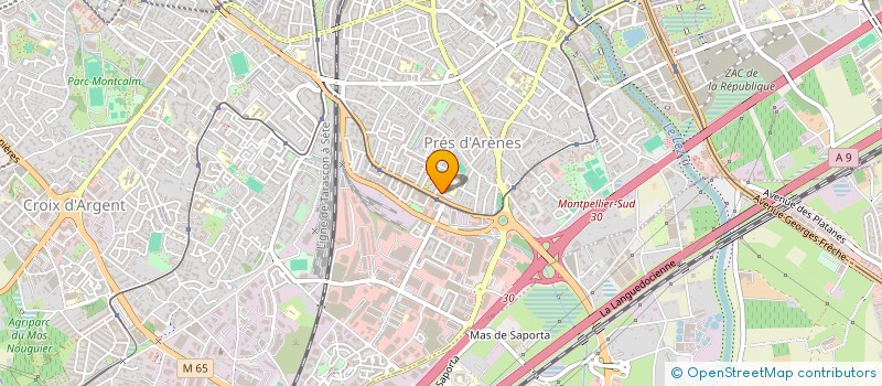 localisation de l'entreprise MONSIEUR MOHAMED SAKKAL  MONTPELLIER