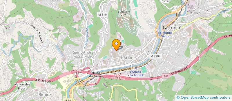 localisation de l'entreprise MONSIEUR MOHAMED SALAH à NICE