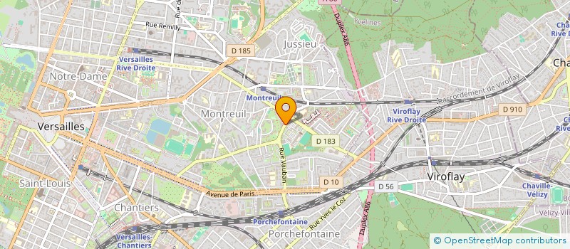 localisation de l'entreprise MONSIEUR MOHAMED SALAH à VERSAILLES