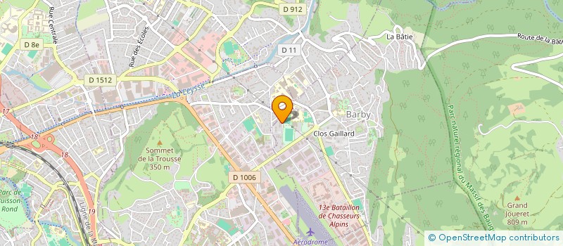 localisation de l'entreprise MONSIEUR MOHAMED SALAH BEN HASSEN à LA RAVOIRE