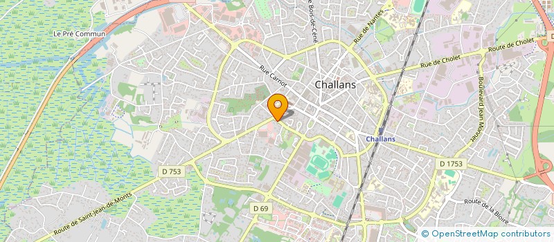 localisation de l'entreprise MONSIEUR MOHAMED SALAH CHAABANE à CHALLANS