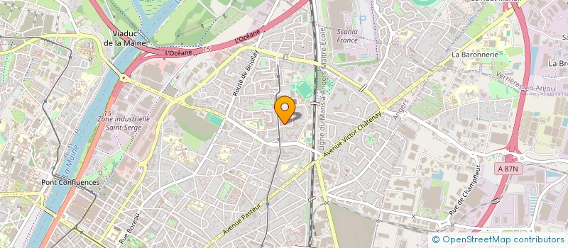 localisation de l'entreprise MONSIEUR MOHAMED SALAH QASIM à ANGERS