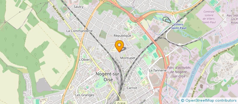 localisation de l'entreprise MONSIEUR MOHAMED SALEH  NOGENT-SUR-OISE