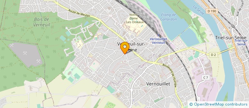 localisation de l'entreprise MONSIEUR MOHAMED SALEM  VERNEUIL-SUR-SEINE