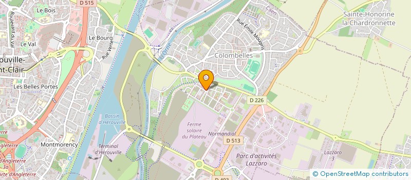 localisation de l'entreprise MONSIEUR MOHAMED SALHI  COLOMBELLES