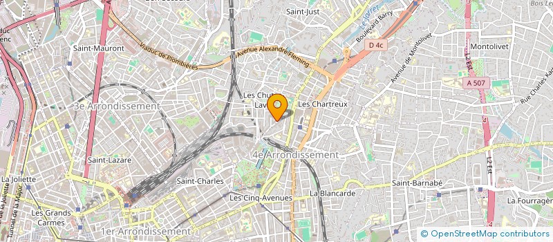 localisation de l'entreprise MONSIEUR MOHAMED-SALIM DRAME à MARSEILLE