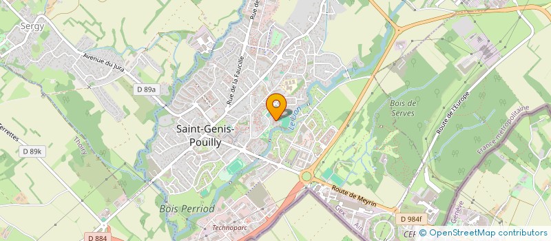 localisation de l'entreprise MONSIEUR MOHAMED SALIM LAAROUSSI  SAINT-GENIS-POUILLY