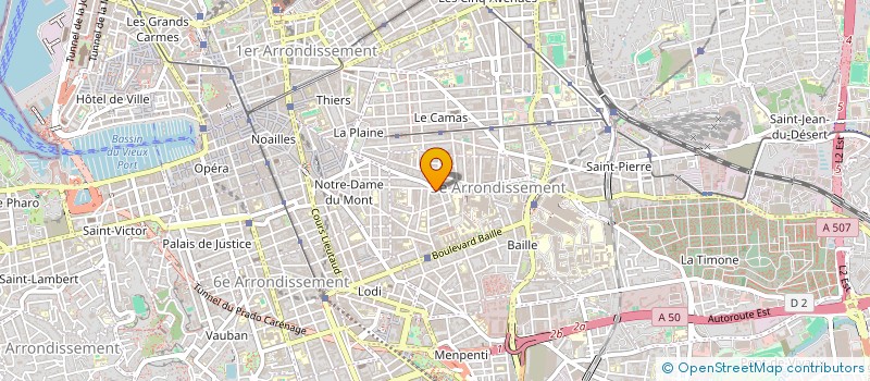 localisation de l'entreprise MONSIEUR MOHAMED SALIM SAADA à MARSEILLE