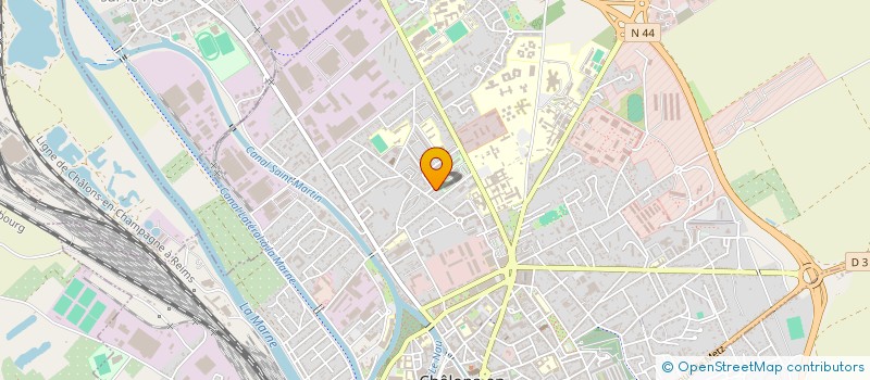 localisation de l'entreprise MONSIEUR MOHAMED SALL  CHALONS-EN-CHAMPAGNE