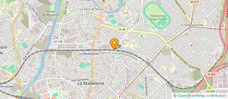 localisation de l'entreprise MONSIEUR MOHAMED SAMBA KEITA à LILLE