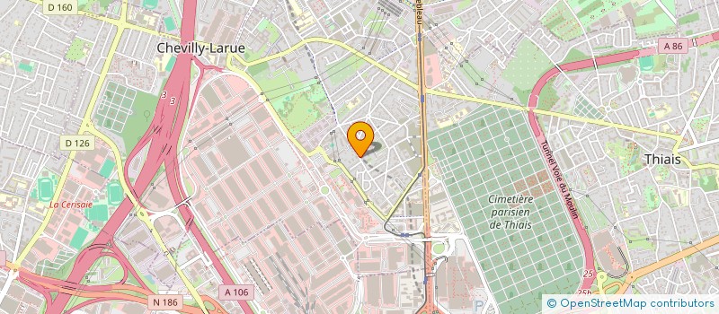 localisation de l'entreprise MONSIEUR MOHAMED-SAMI CHERMAT  CHEVILLY-LARUE